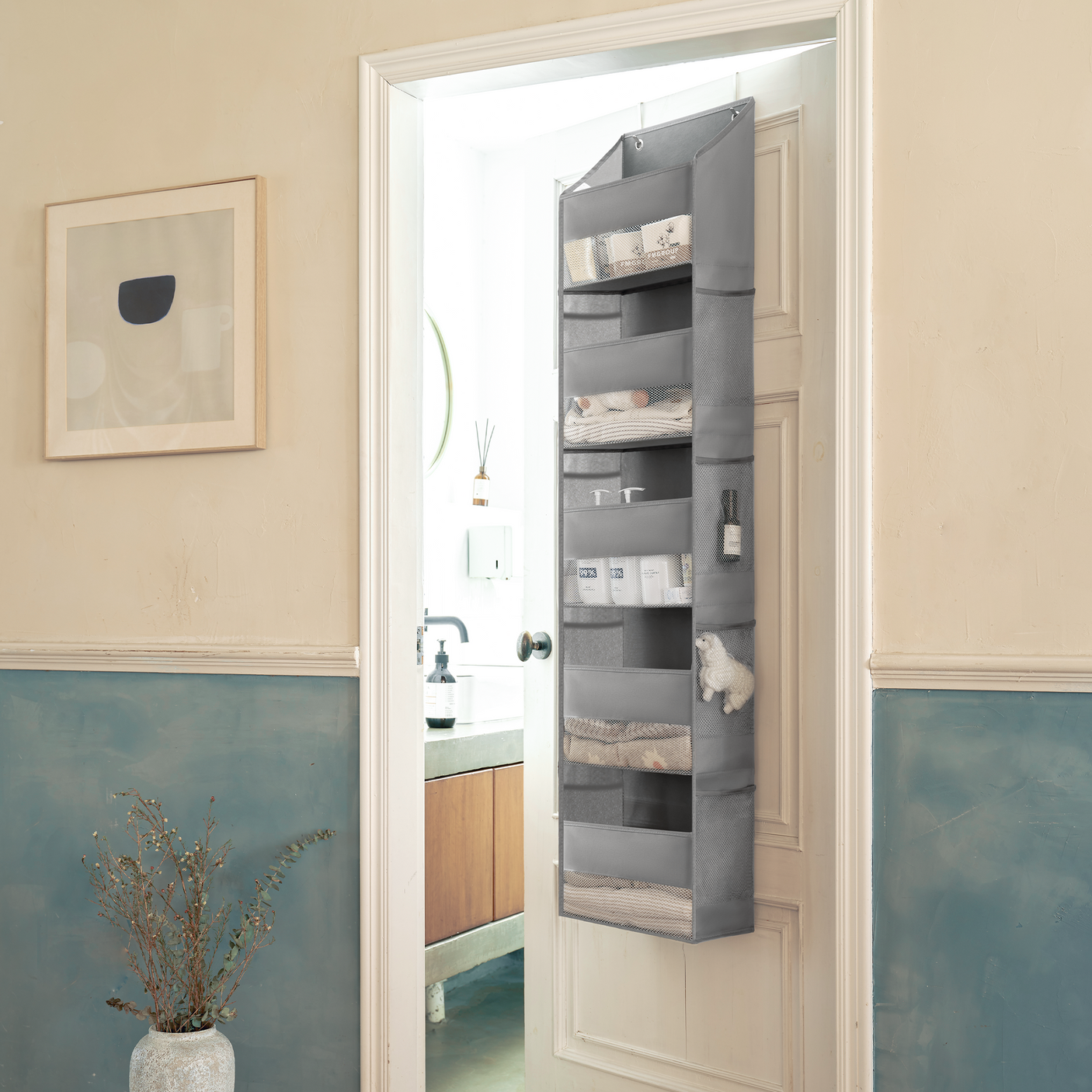 5-Shelf Over-the-door Hanging Organizer