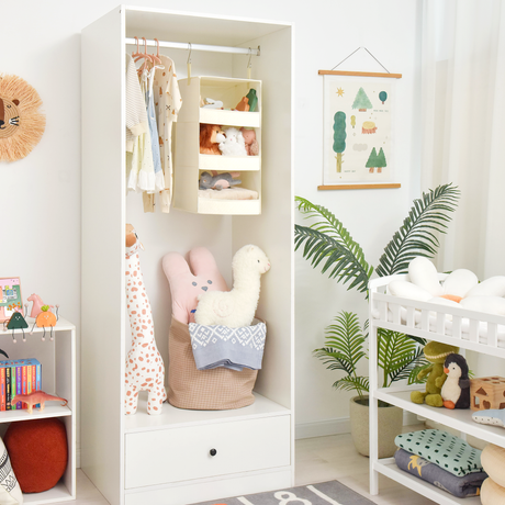 3-Shelf Foldable Hanging Shelves, 2 Pack