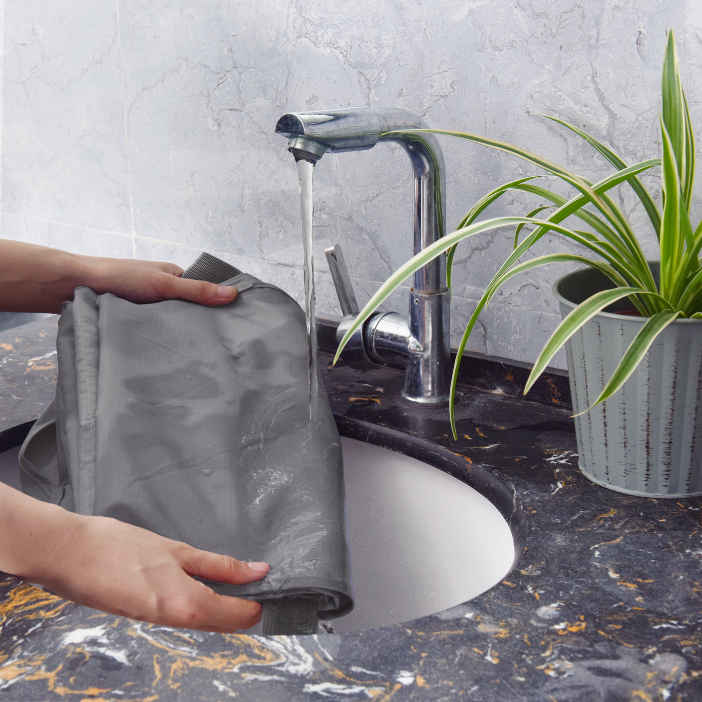 4-Shelf Fabric Hanging Organizer, 2 Pack