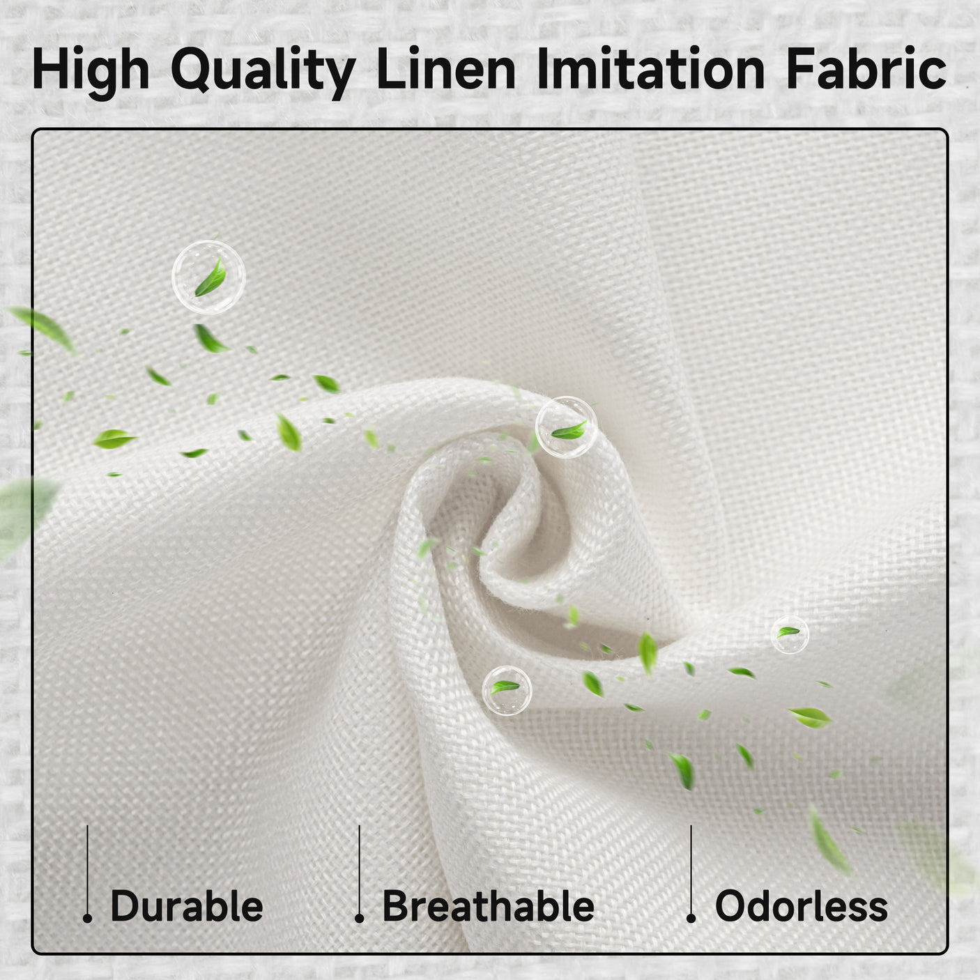 Jumbo Fabric Storage Bin with Double-open Lid 2-Pack