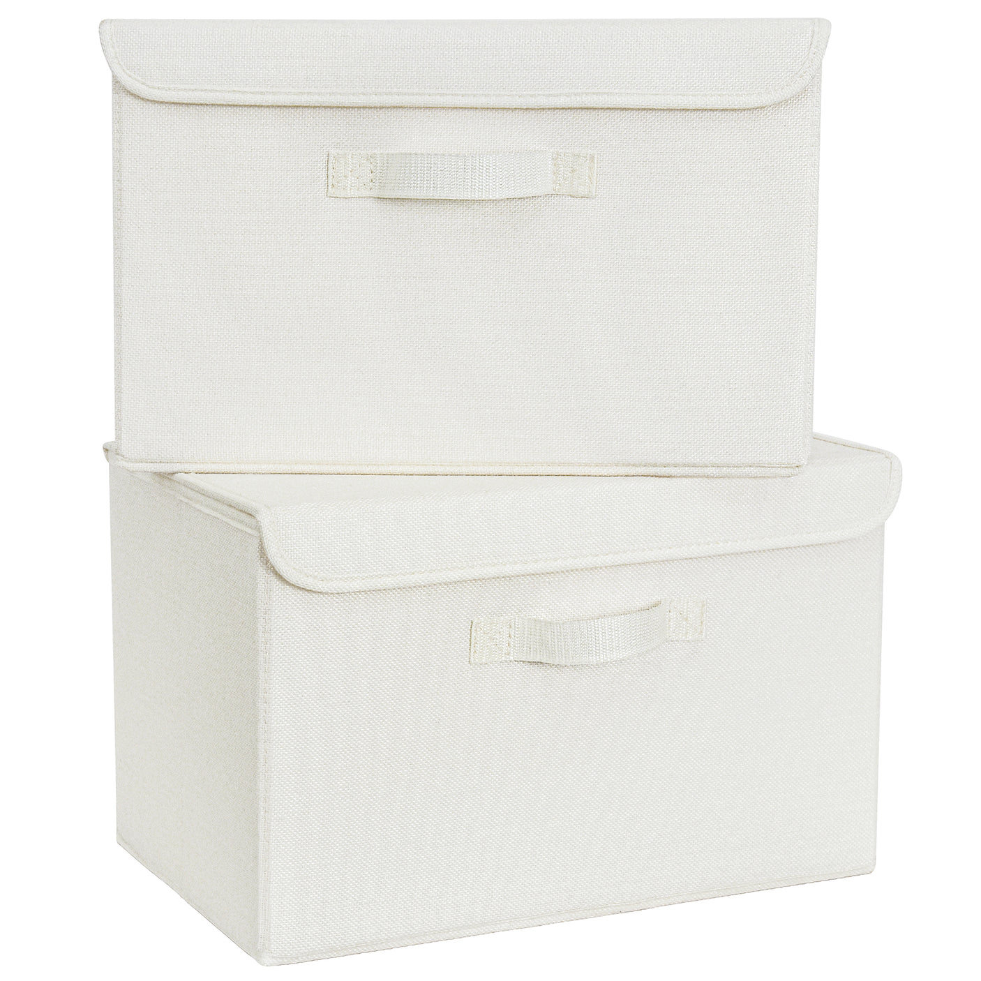 Storage Bins with Flip-up Lids