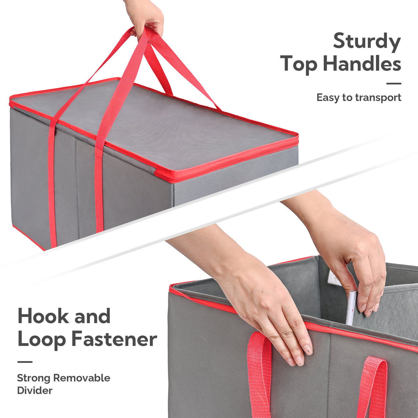 54-4" Ornaments Christmas Ornament Storage Box