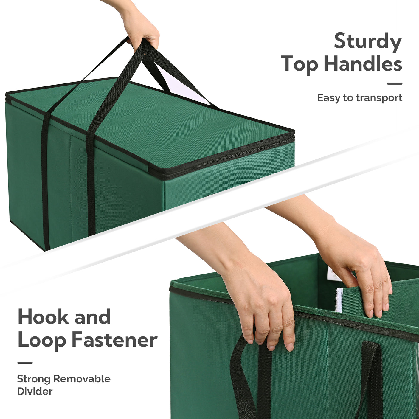 54-4" Ornaments Christmas Ornament Storage Box