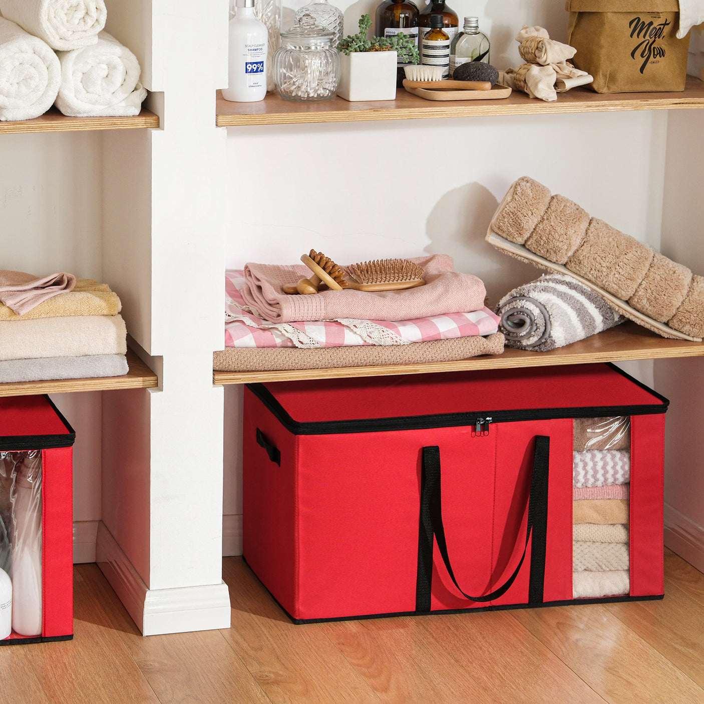 54-4" Ornaments Christmas Ornament Storage Box