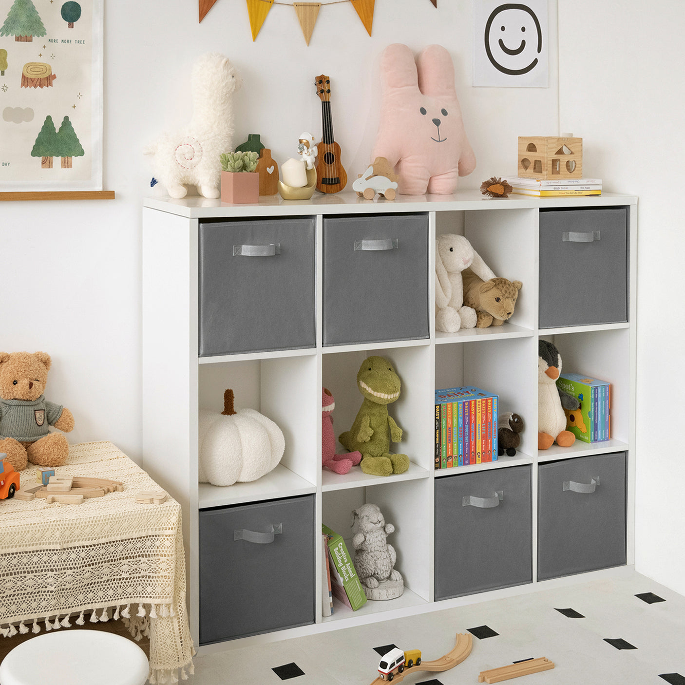 🍀Cube Storage Boxes 33x33 cm, Pack of 6