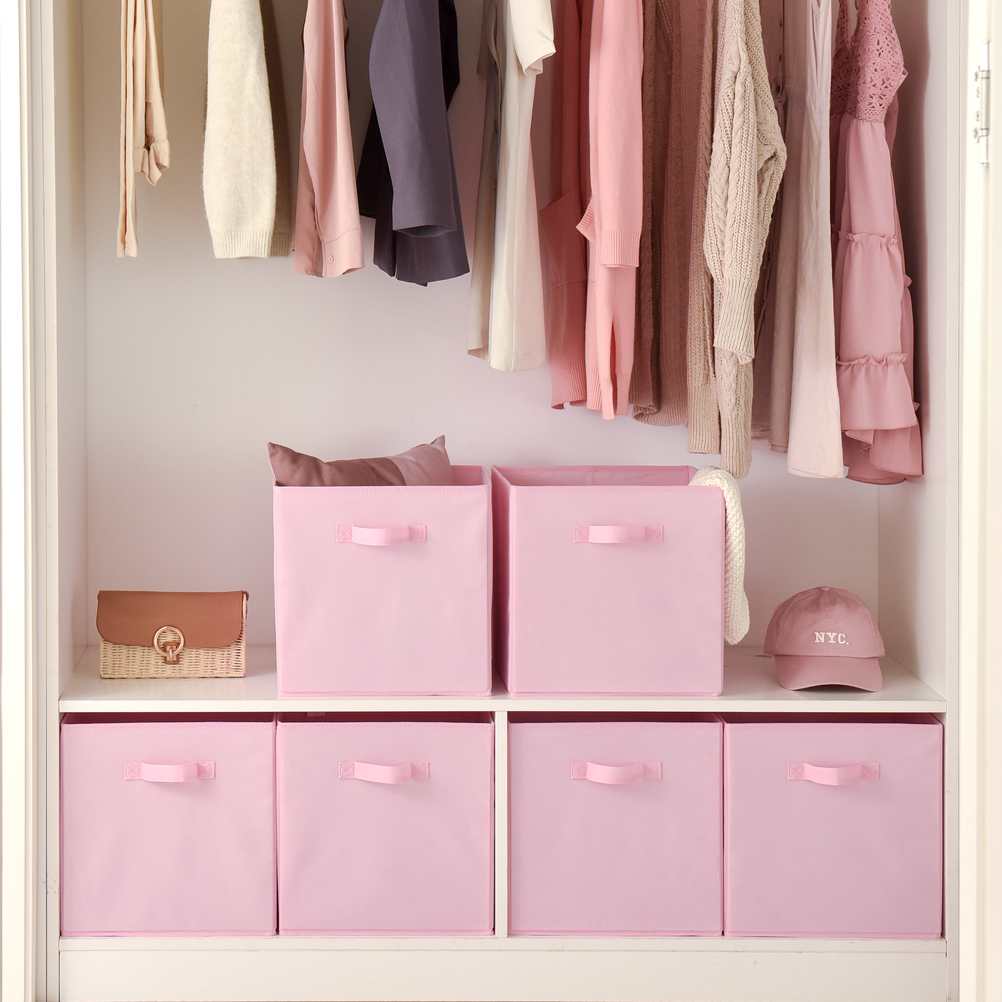 🍀Cube Storage Boxes 33x33 cm, Pack of 6