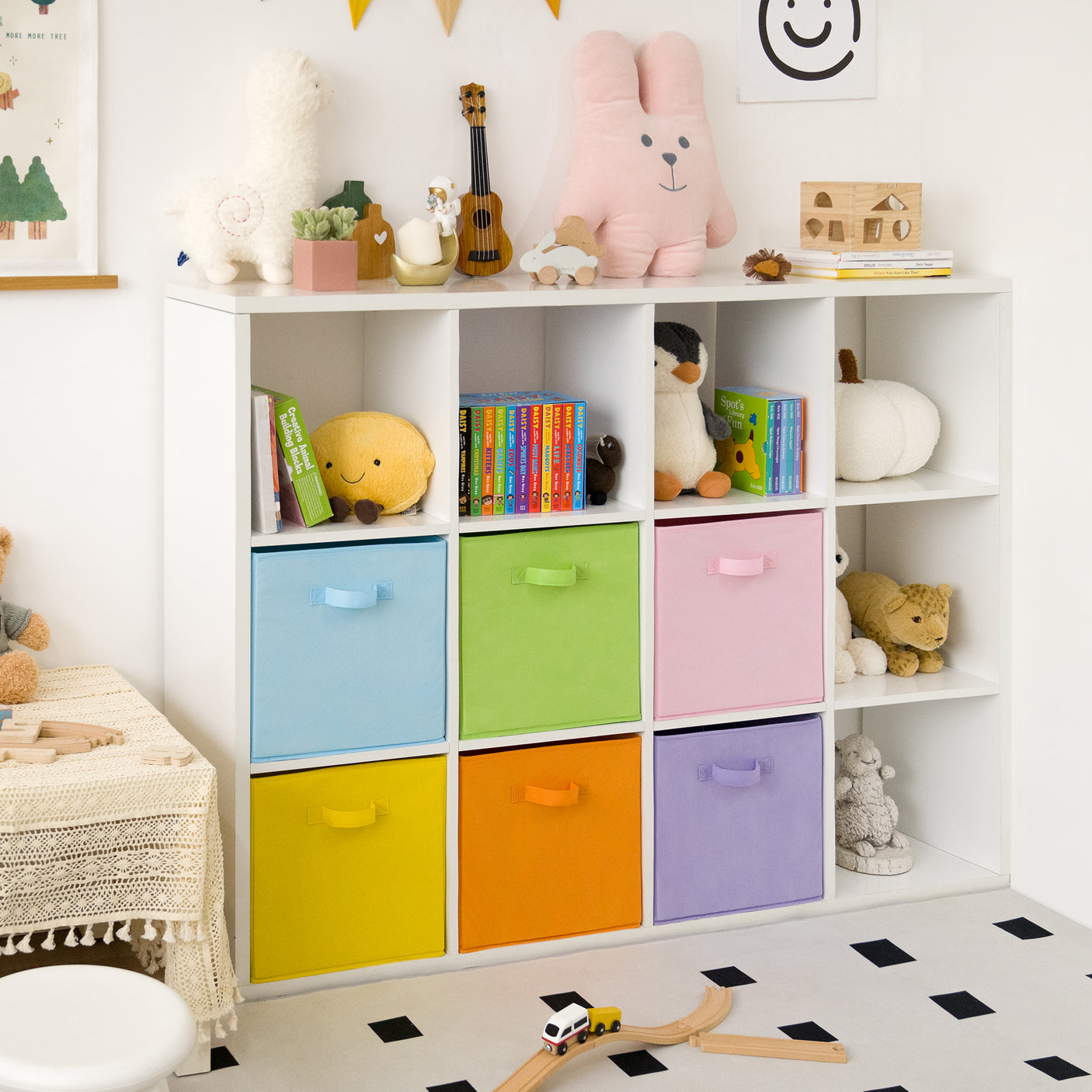 🍀Cube Storage Boxes 33x33 cm, Pack of 6
