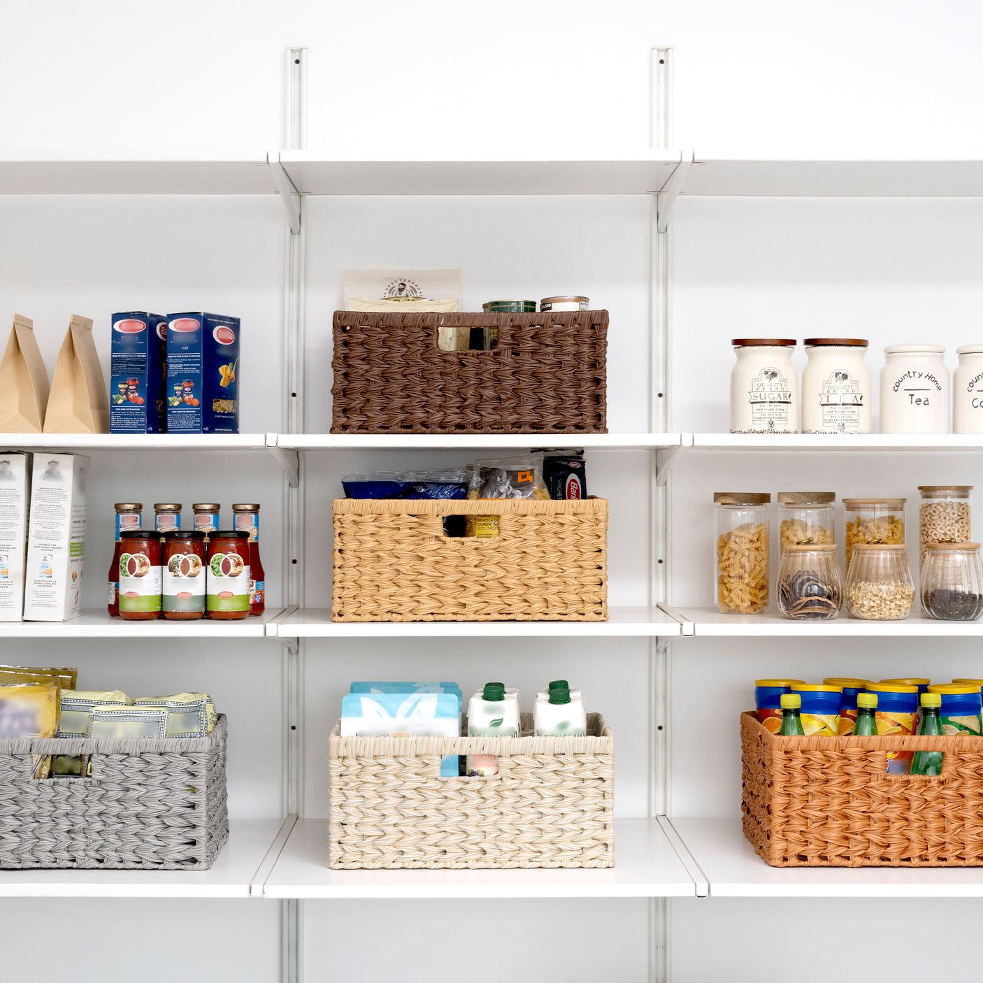 Natural Wicker Basket - Eco-Friendly Storage