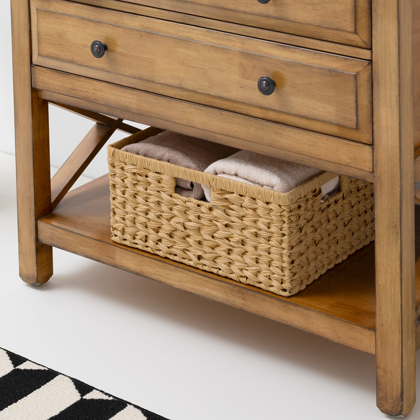 Natural Wicker Basket - Eco-Friendly Storage