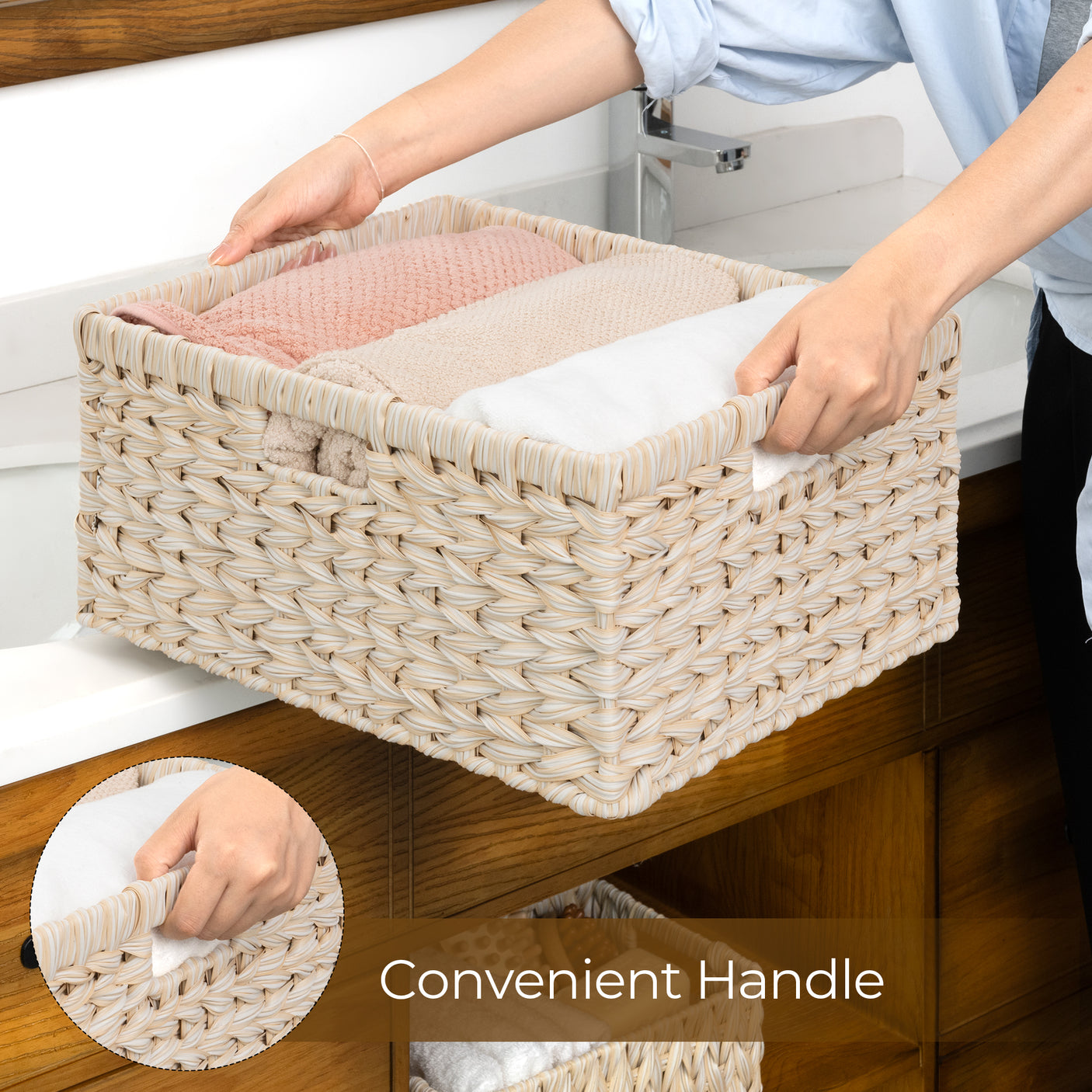 Butter Milk Storage Basket - Baby & Nursery Organizer
