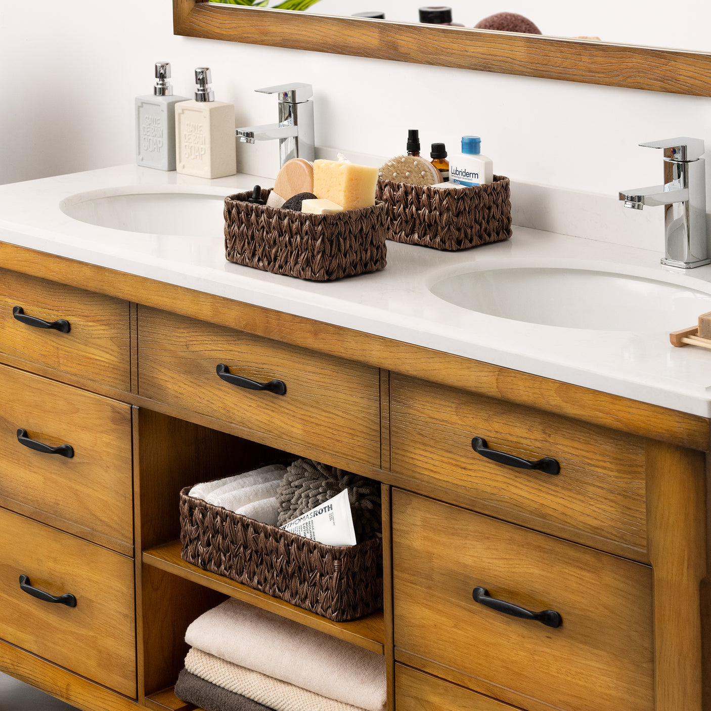 Waterproof Storage Baskets, 3 in 1 Pack