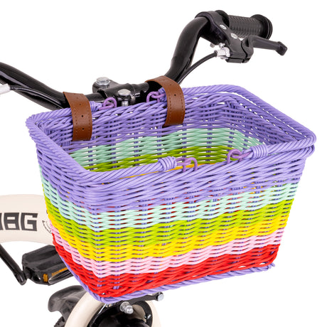 Grils' Bike Basket with Extra Handles