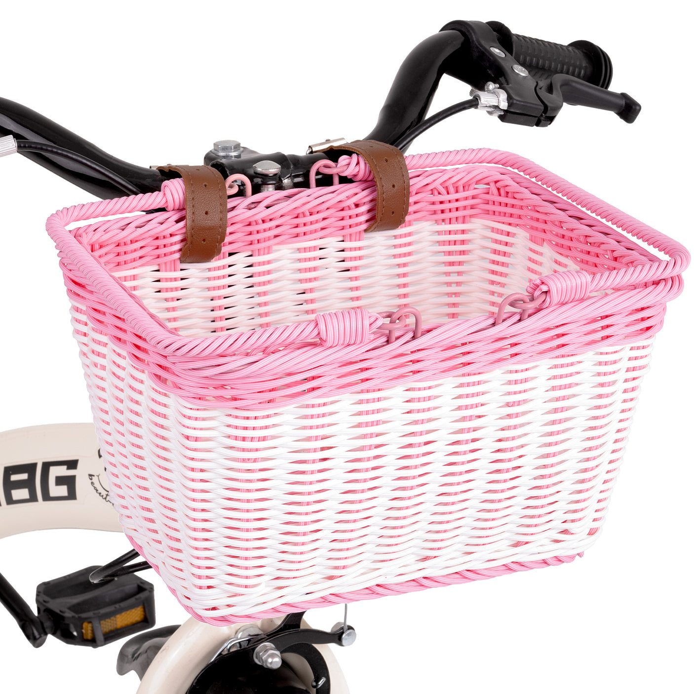 Grils' Bike Basket with Extra Handles