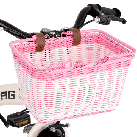 Grils' Bike Basket with Extra Handles