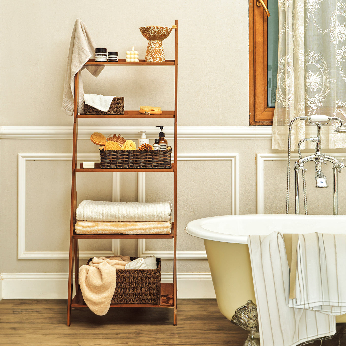 Waterproof Wicker Baskets with Handle