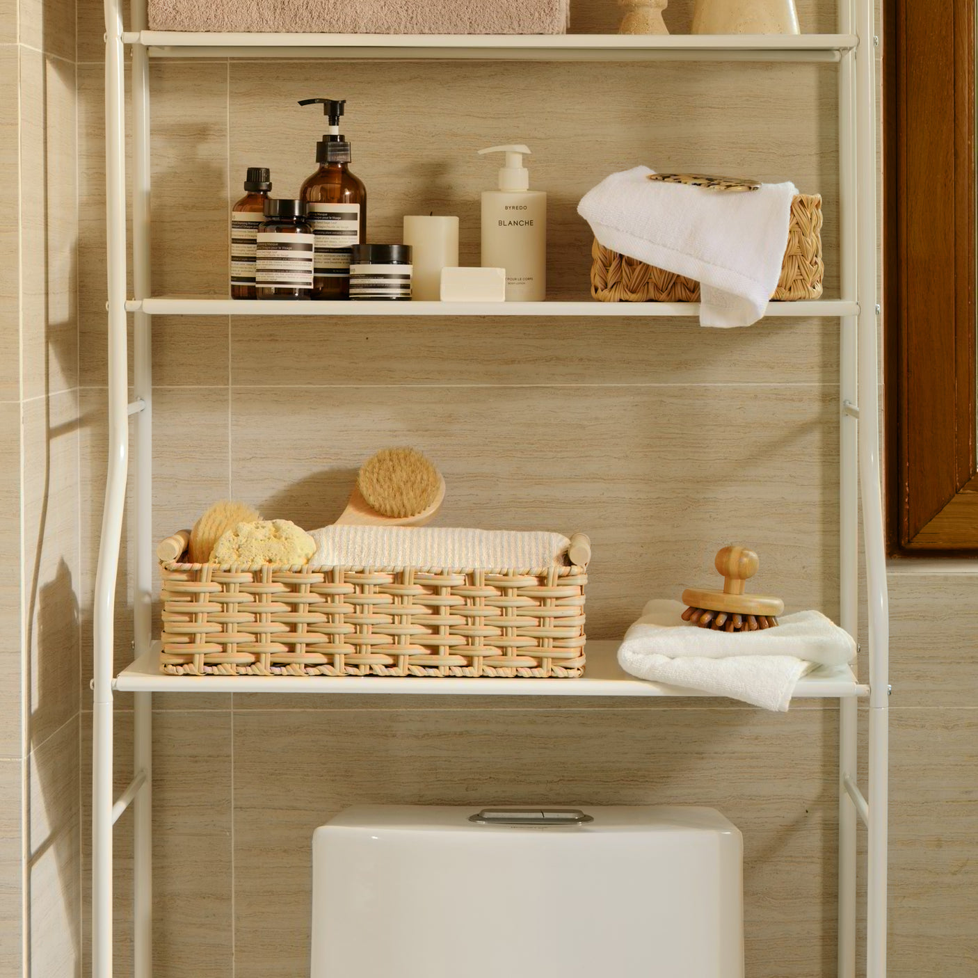 Waterproof Wicker Baskets with Handle