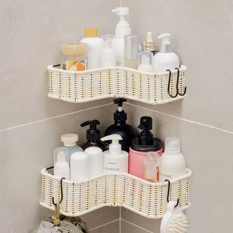 Corner Shower Caddy, 2 in 1 Pack