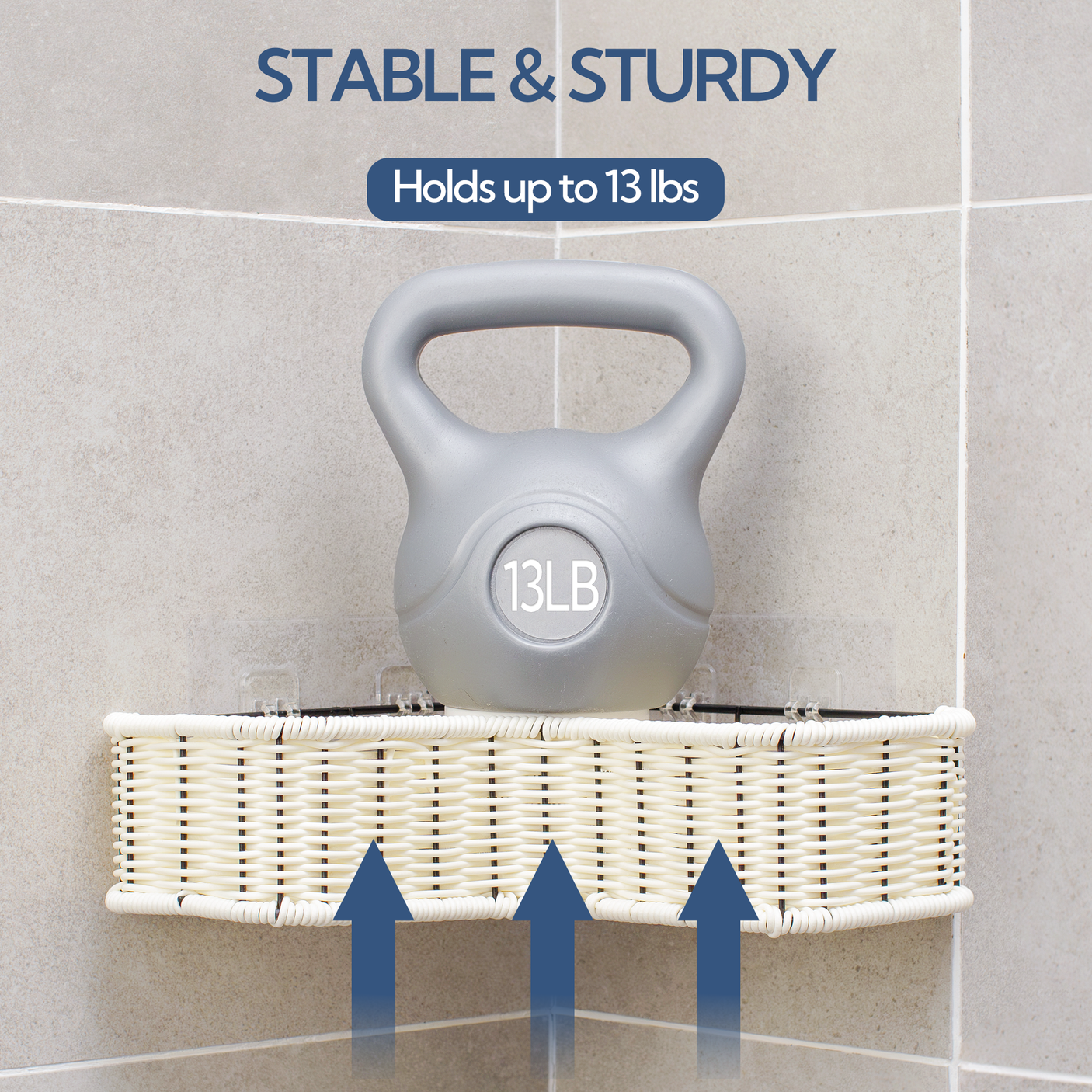 Corner Shower Caddy, 2 in 1 Pack