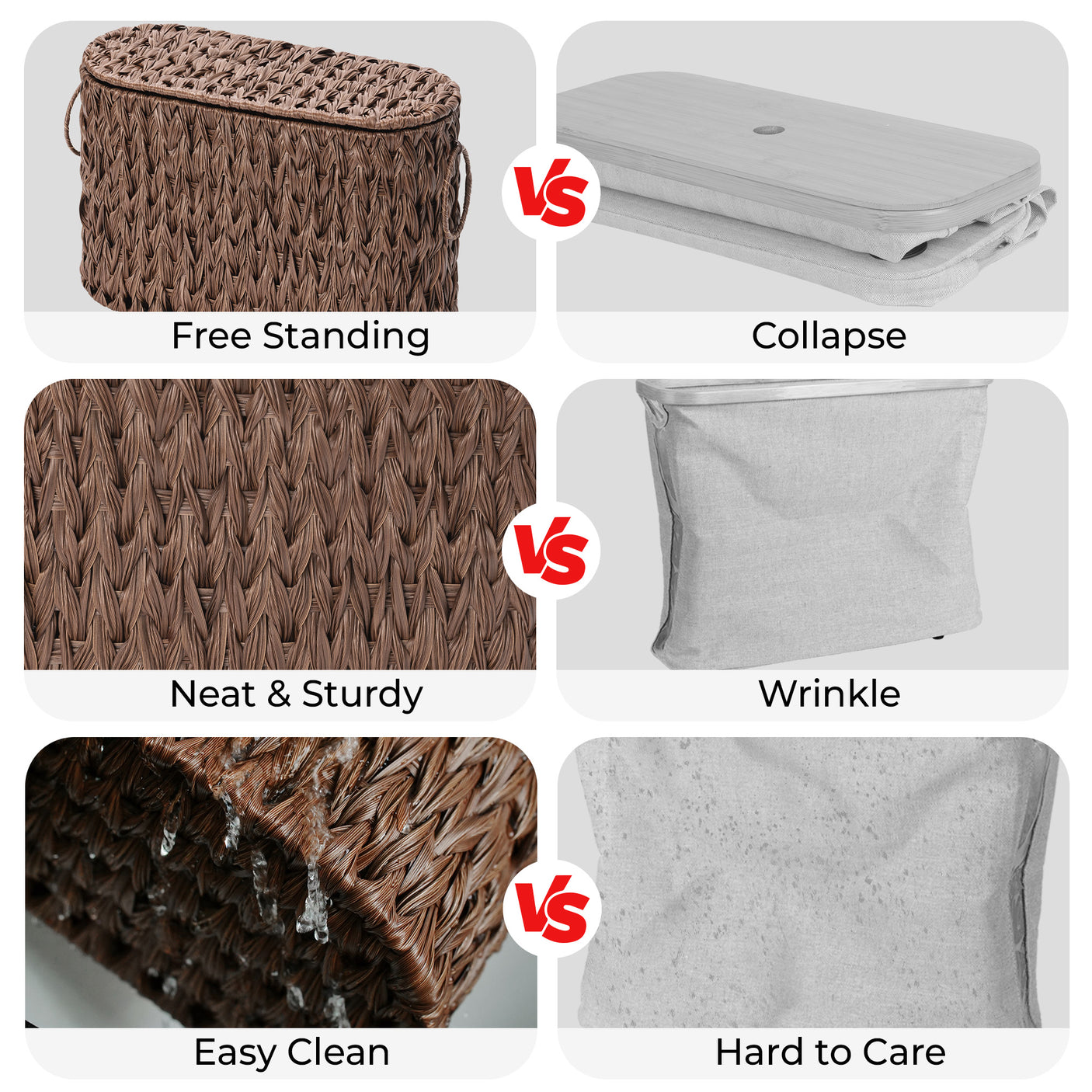 Toilet Paper Storage Basket with Lid