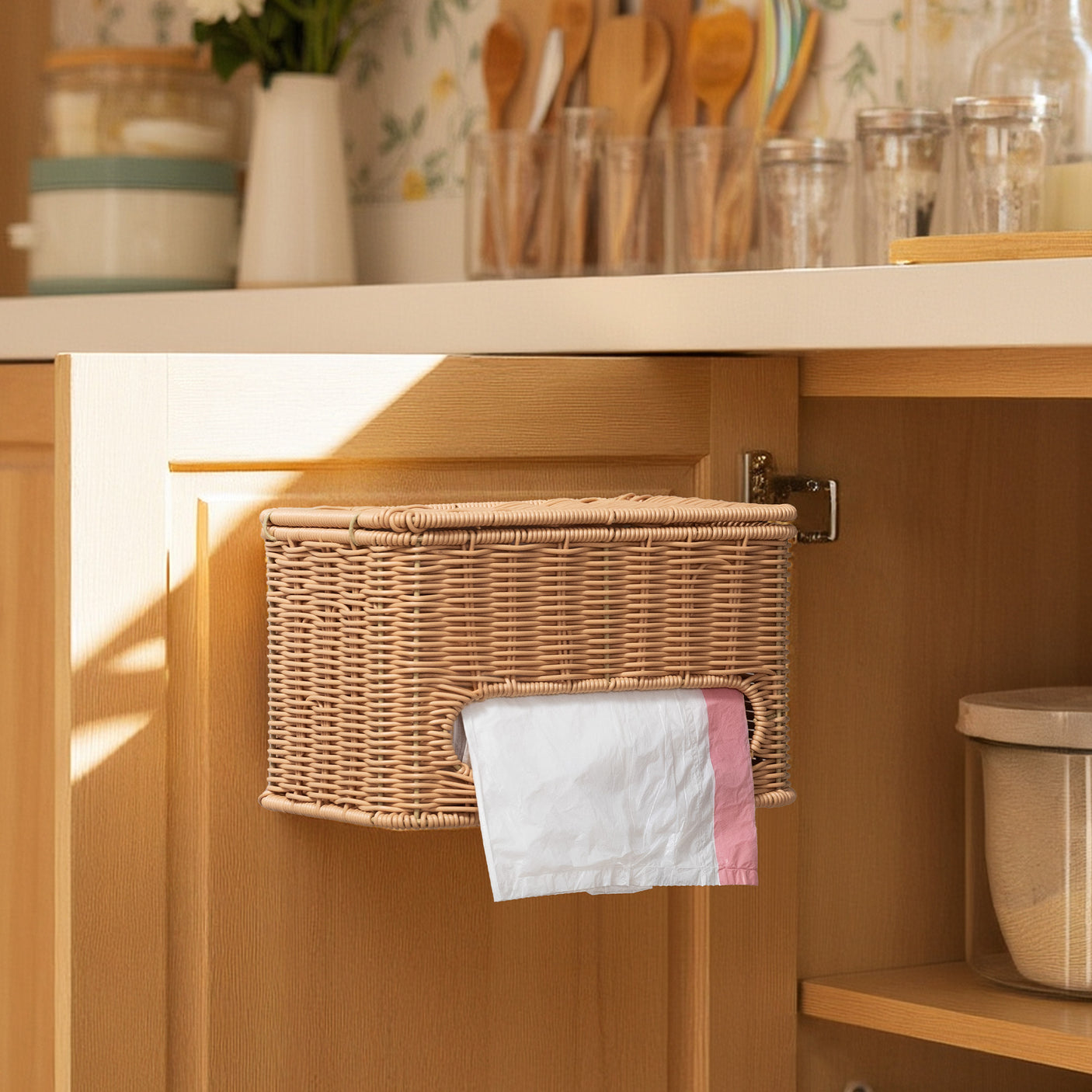 Trash Bag Dispenser Adhesive