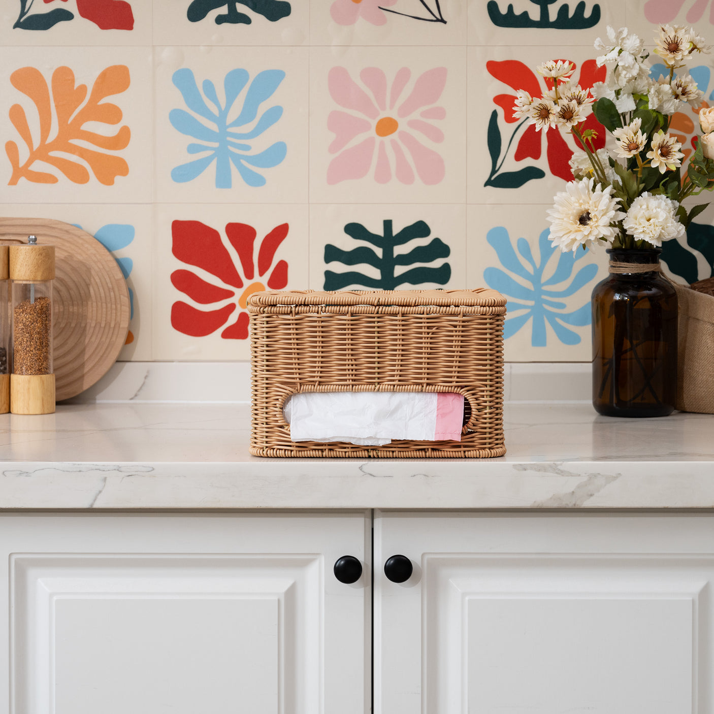 Trash Bag Dispenser Adhesive