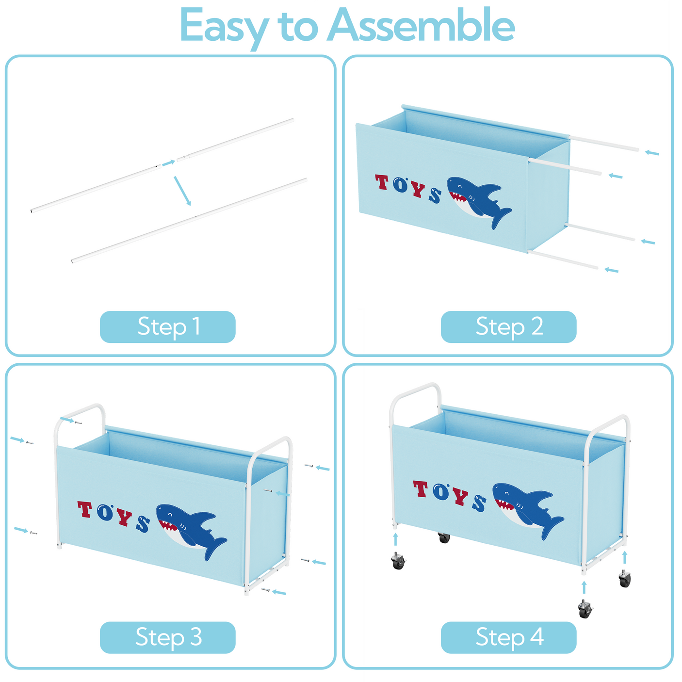 Toy Box for Boys Girls