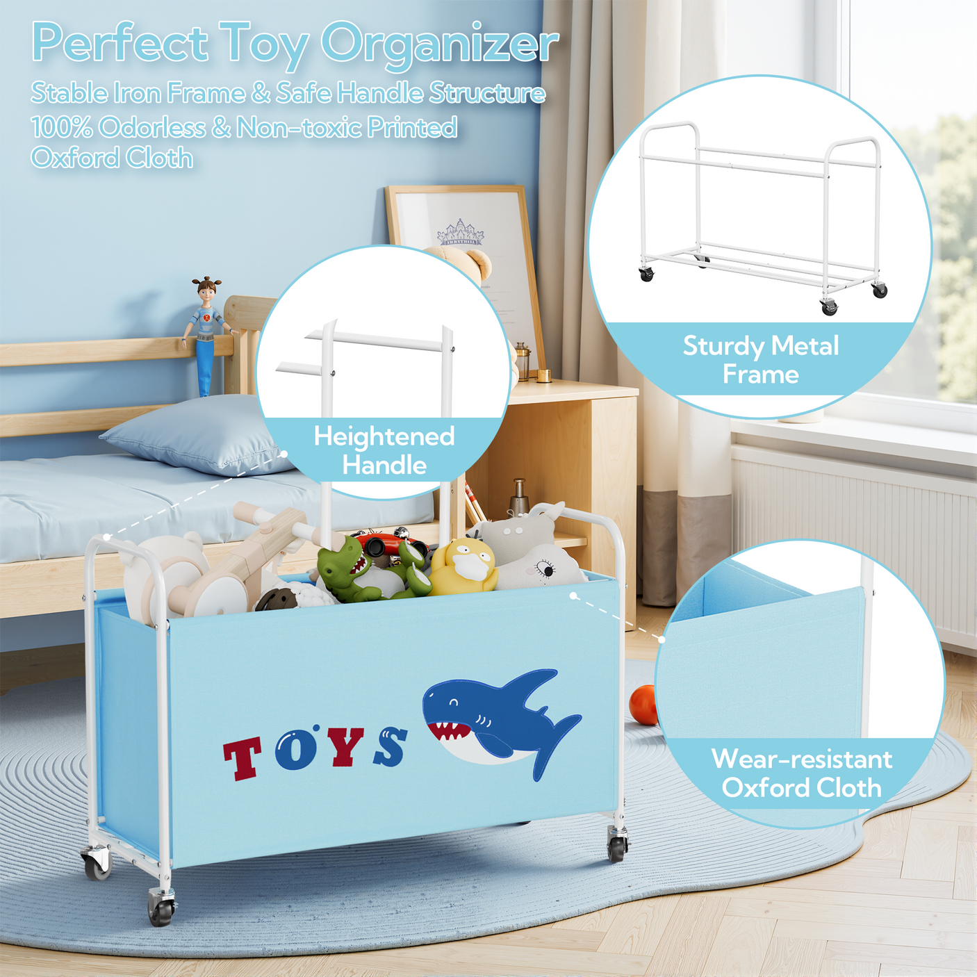 Toy Box for Boys Girls