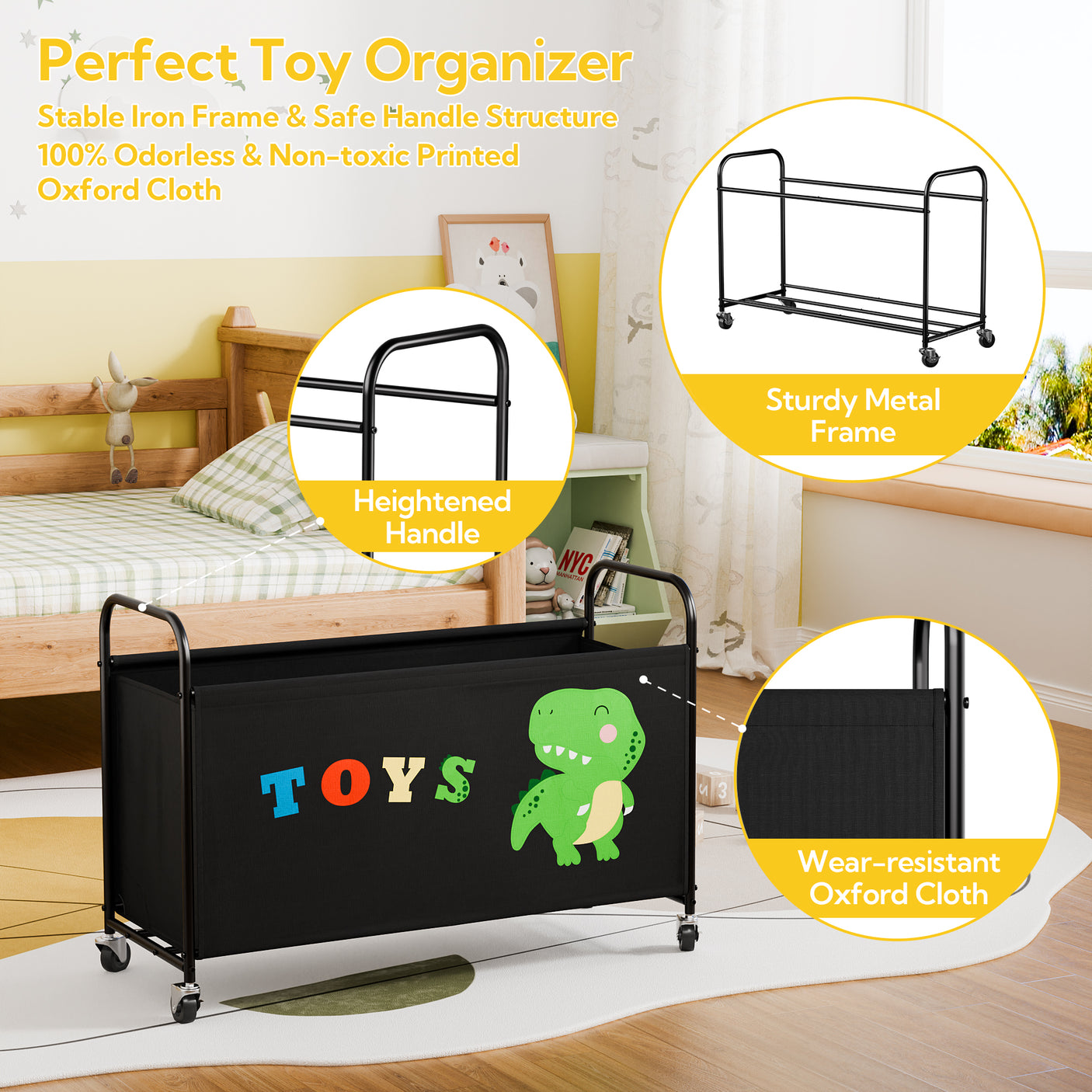 Toy Box for Boys Girls