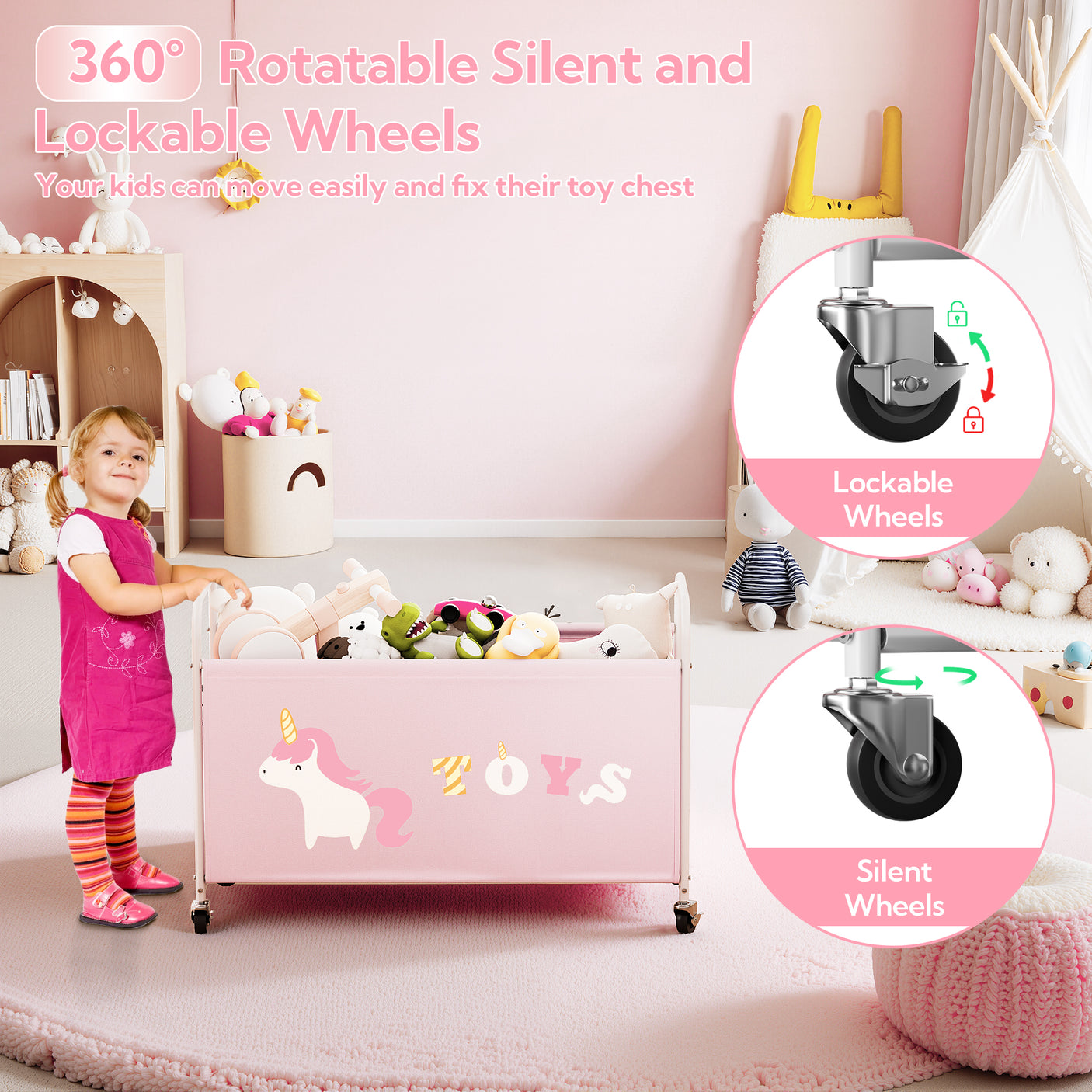 Toy Box for Boys Girls