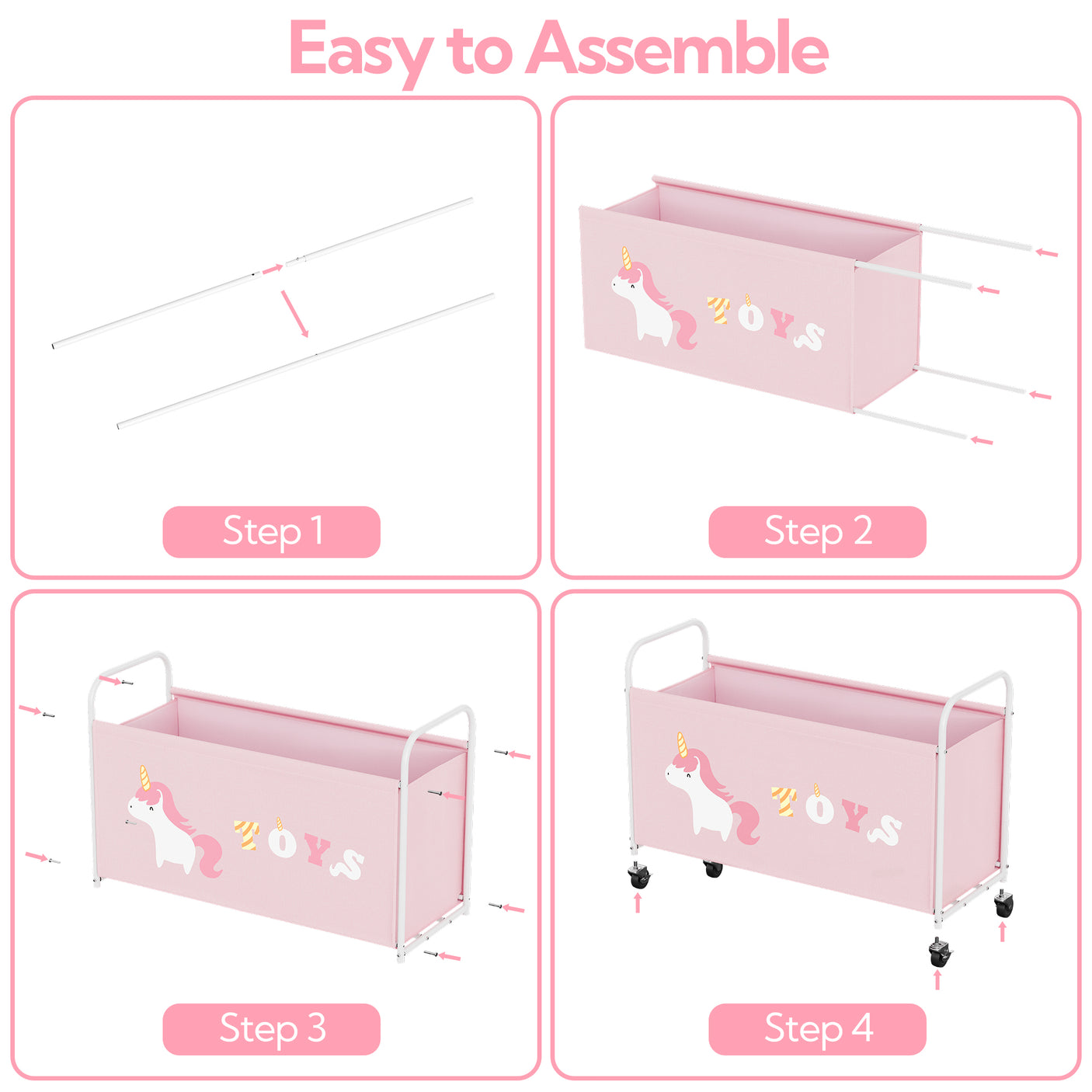 Toy Box for Boys Girls