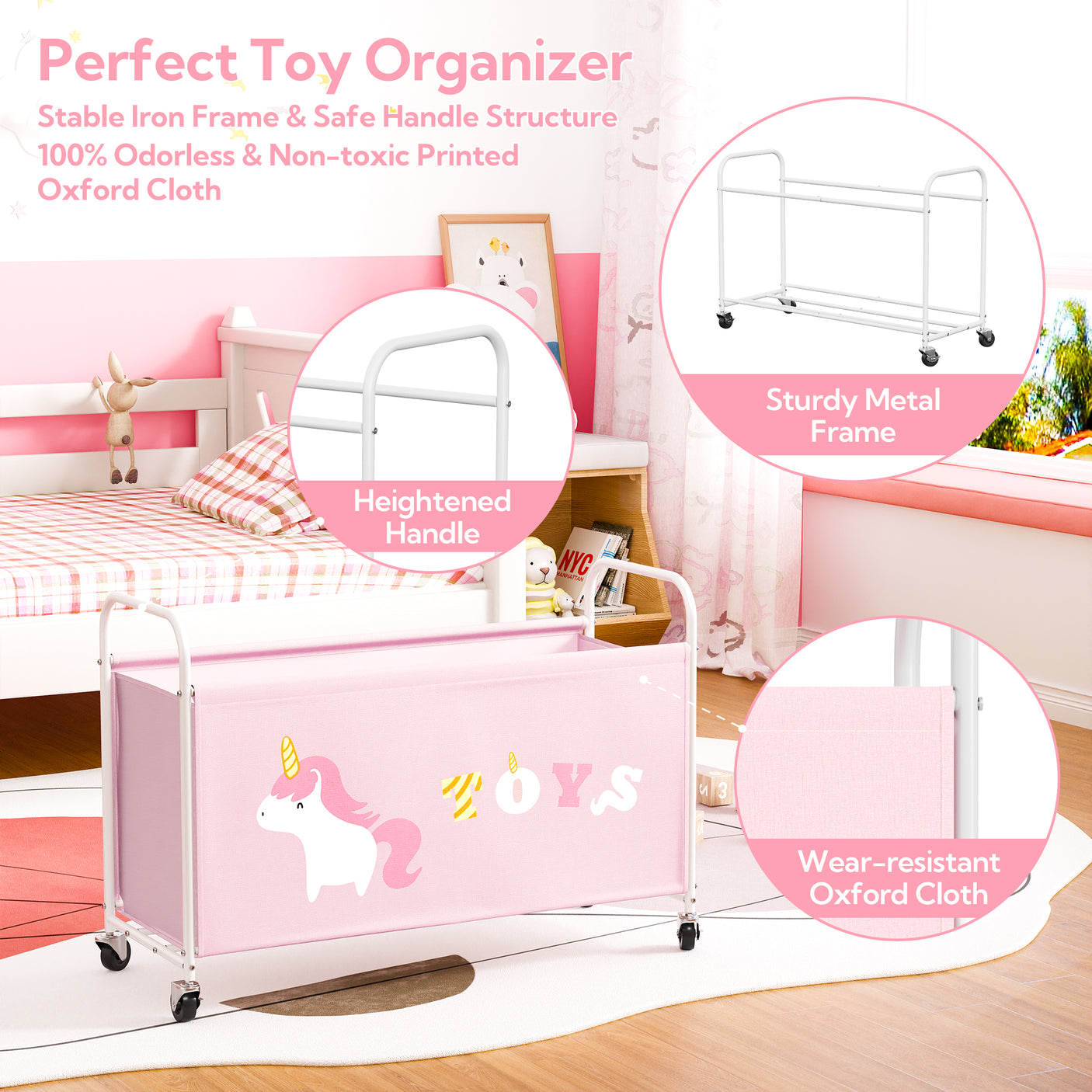 Toy Box for Boys Girls