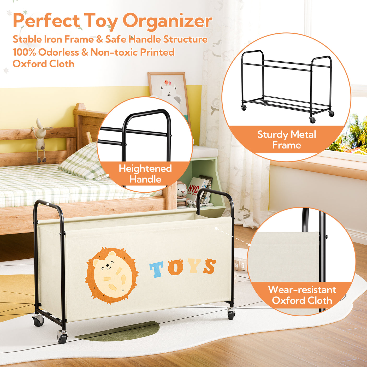 Toy Box for Boys Girls