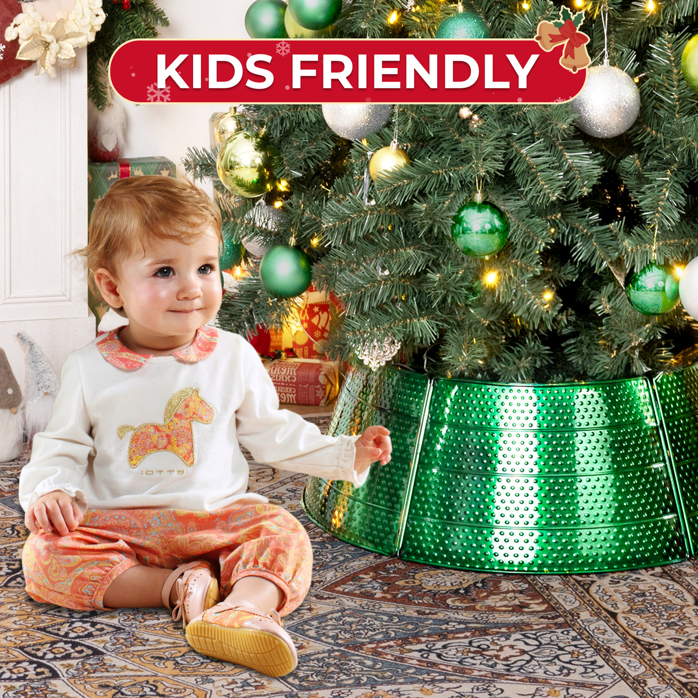 Christmas Metal Tree Collar