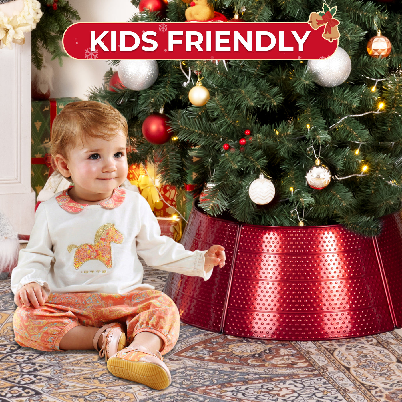 Christmas Metal Tree Collar