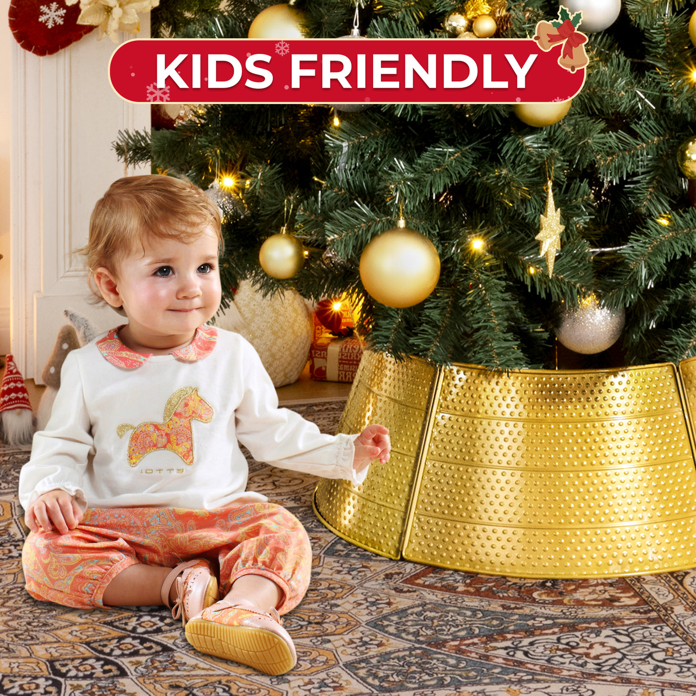 Christmas Metal Tree Collar