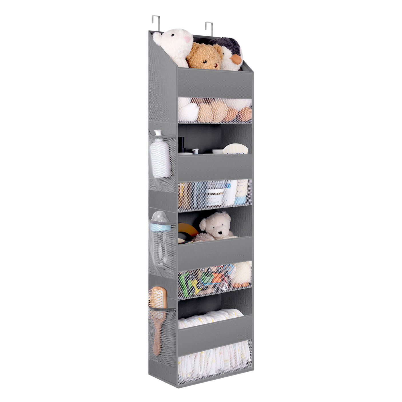 ๐4-Shelf Over Door Hanging Organizer