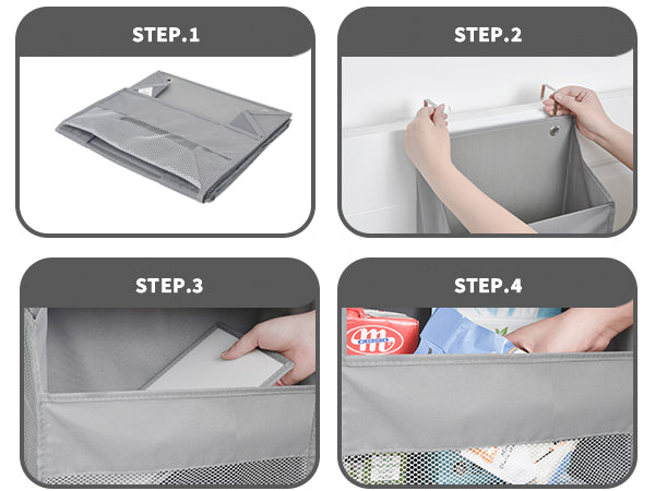 5-Shelf Over-the-door Hanging Organizer