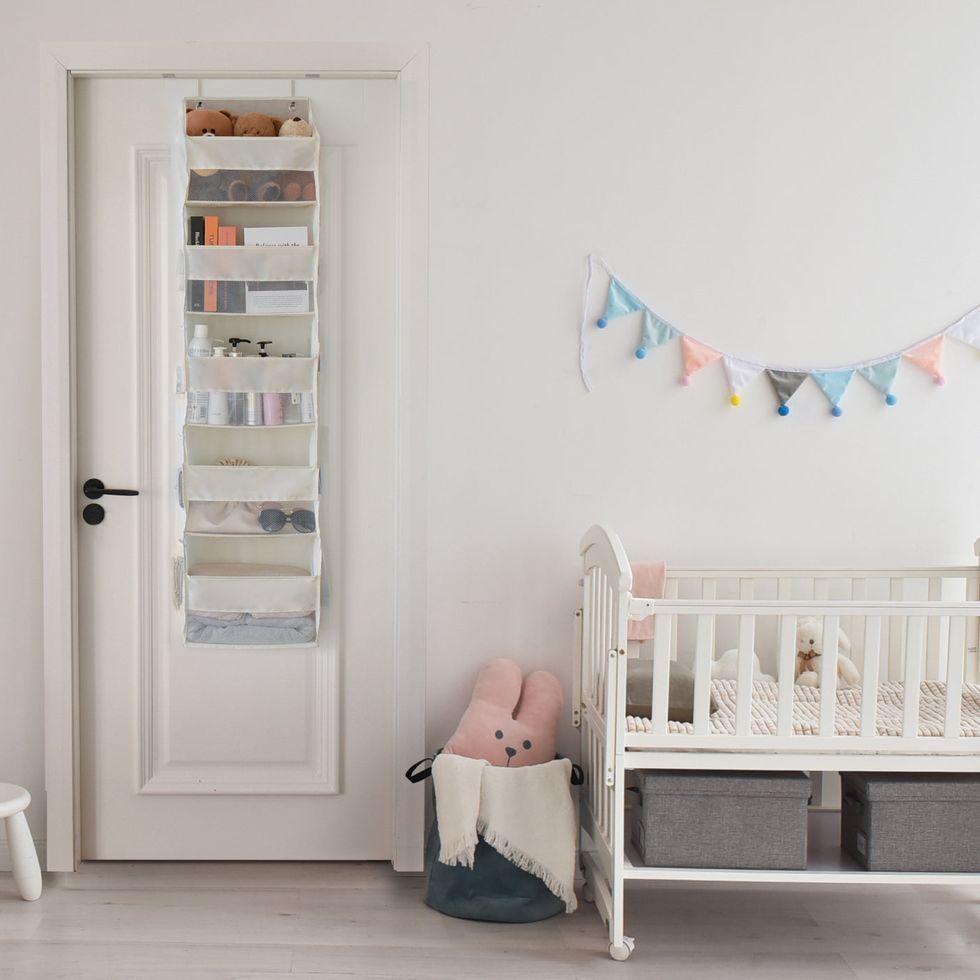 5-Shelf Over-the-door Hanging Organizer