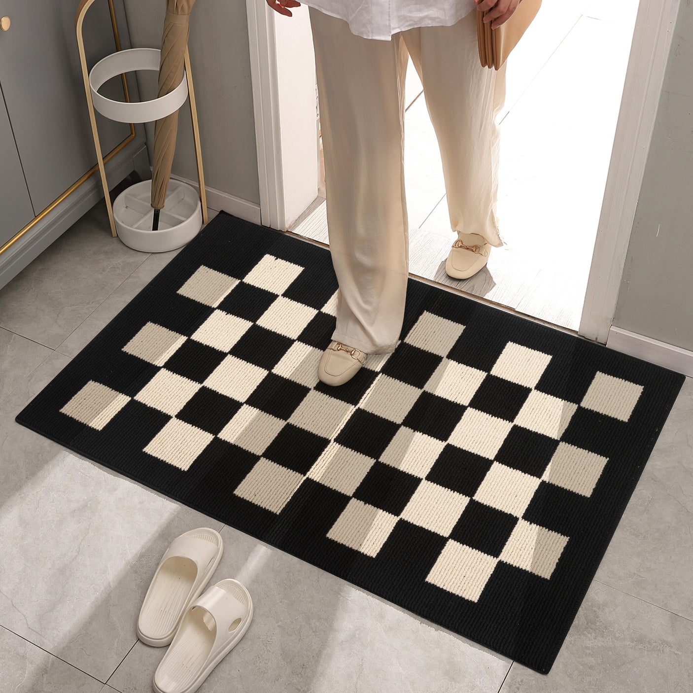 🍀Non-Slip Front Door Mats