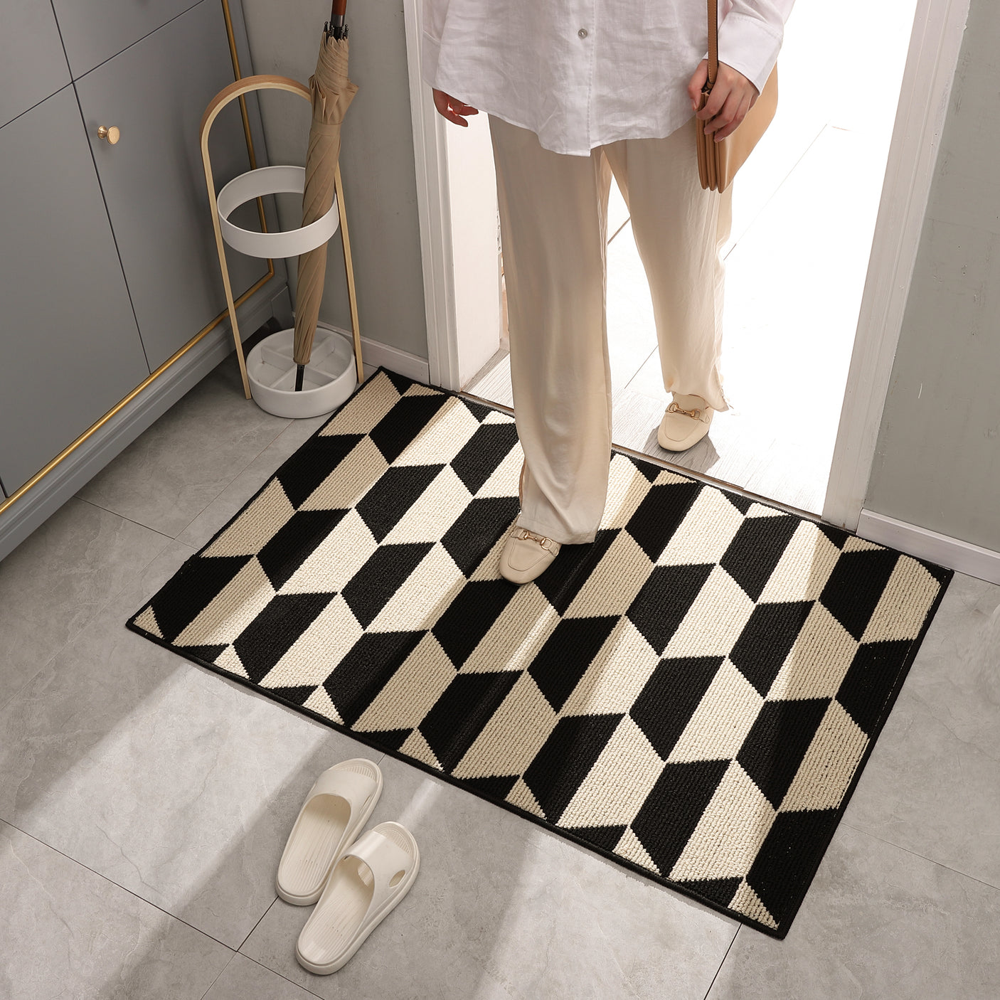 🍀Non-Slip Front Door Mats