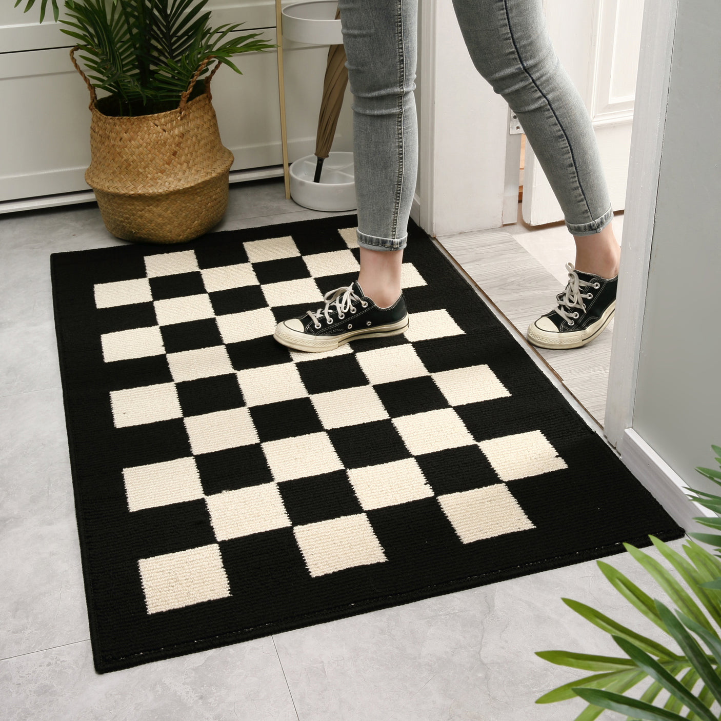 🍀Non-Slip Front Door Mats