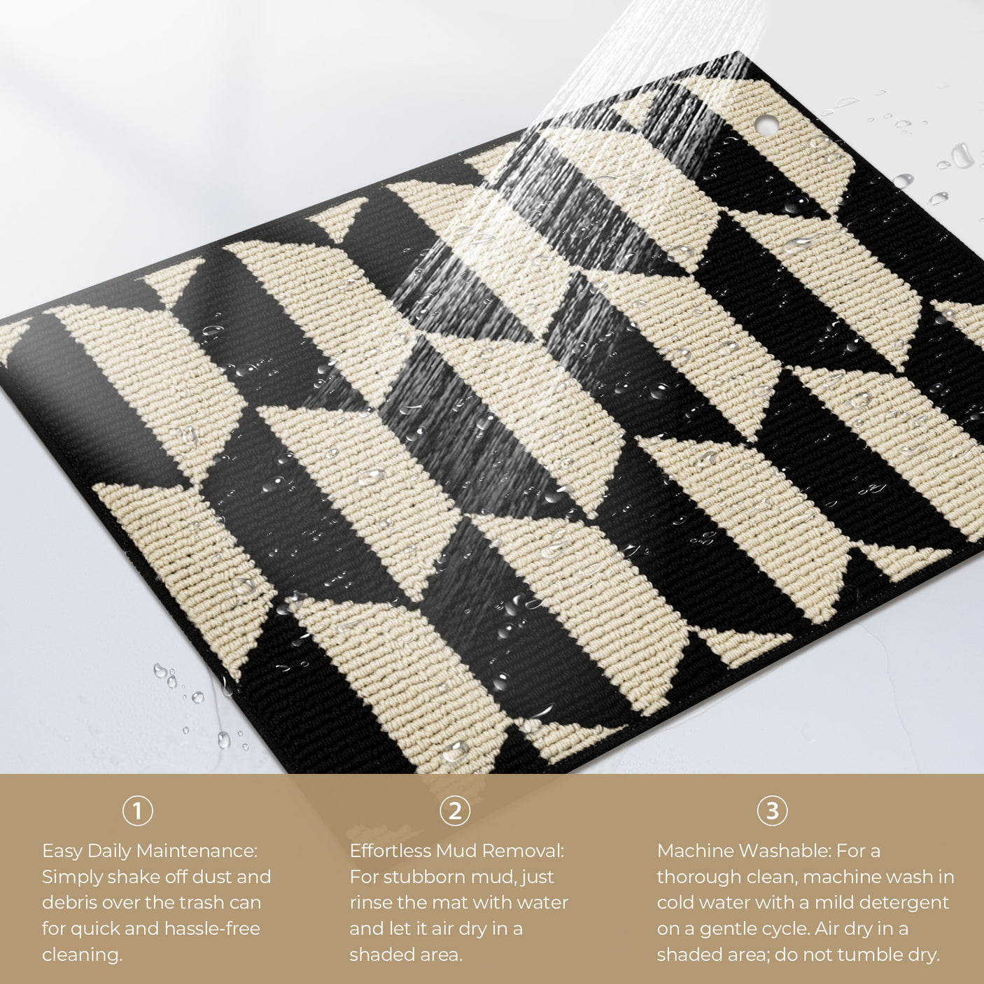 Indoor Doormat - Diamond Pattern for 7 Size