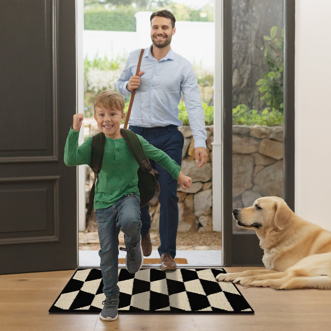 Indoor Doormat - Diamond Pattern for 7 Size