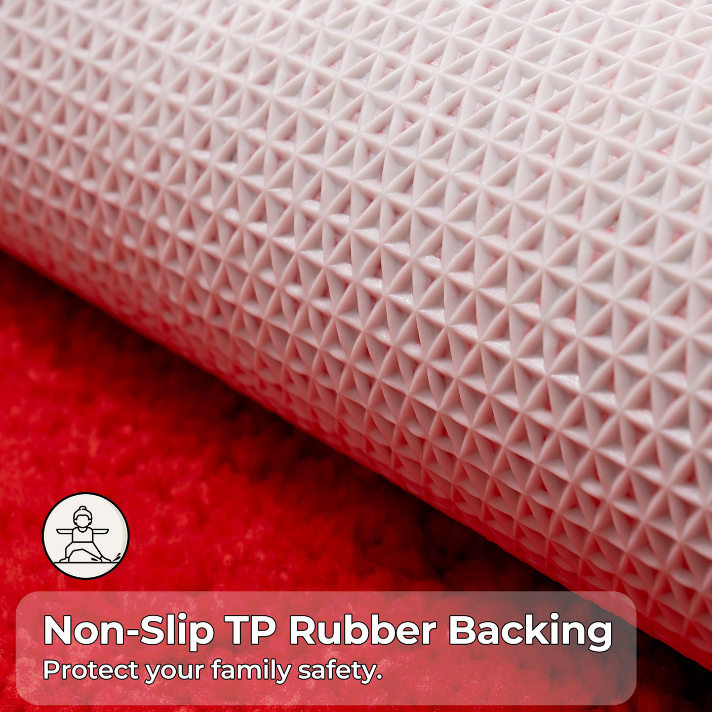 Christmas Red & Green Bath Rug