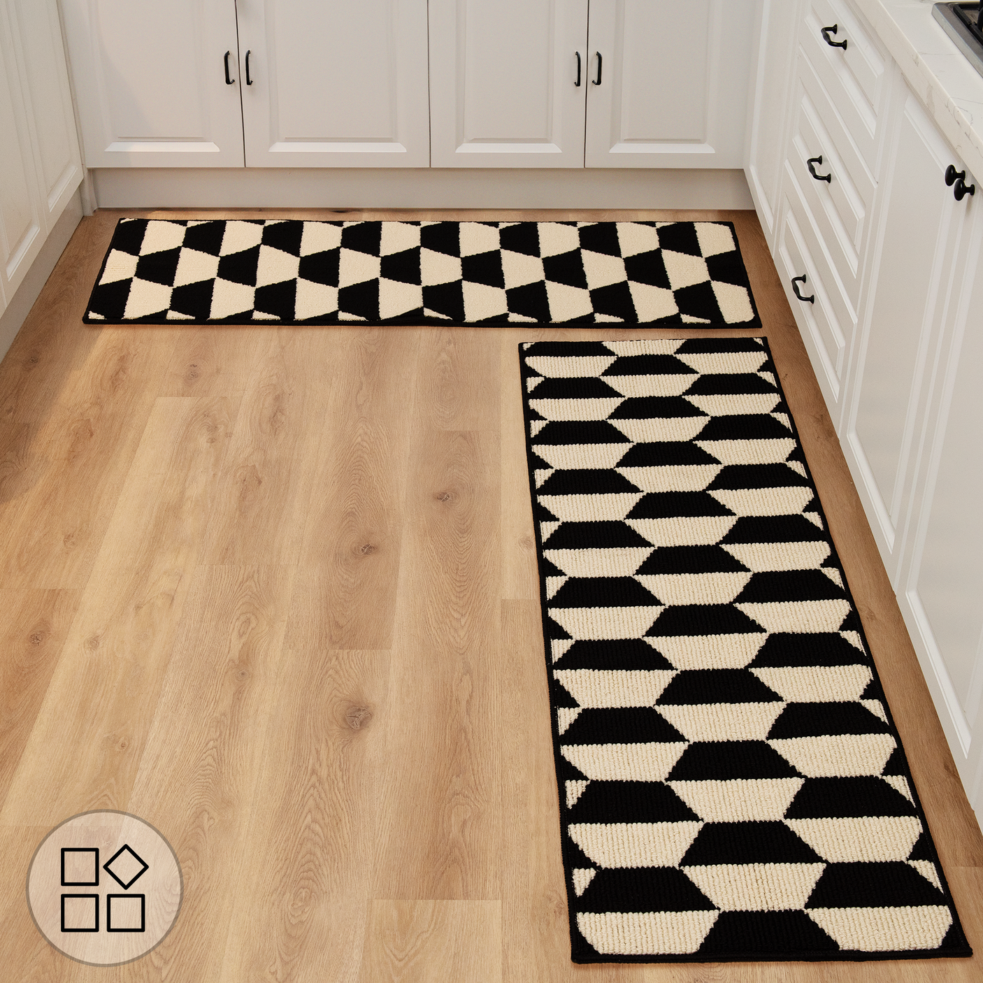 Non-slip Kitchen Runner Rugs
