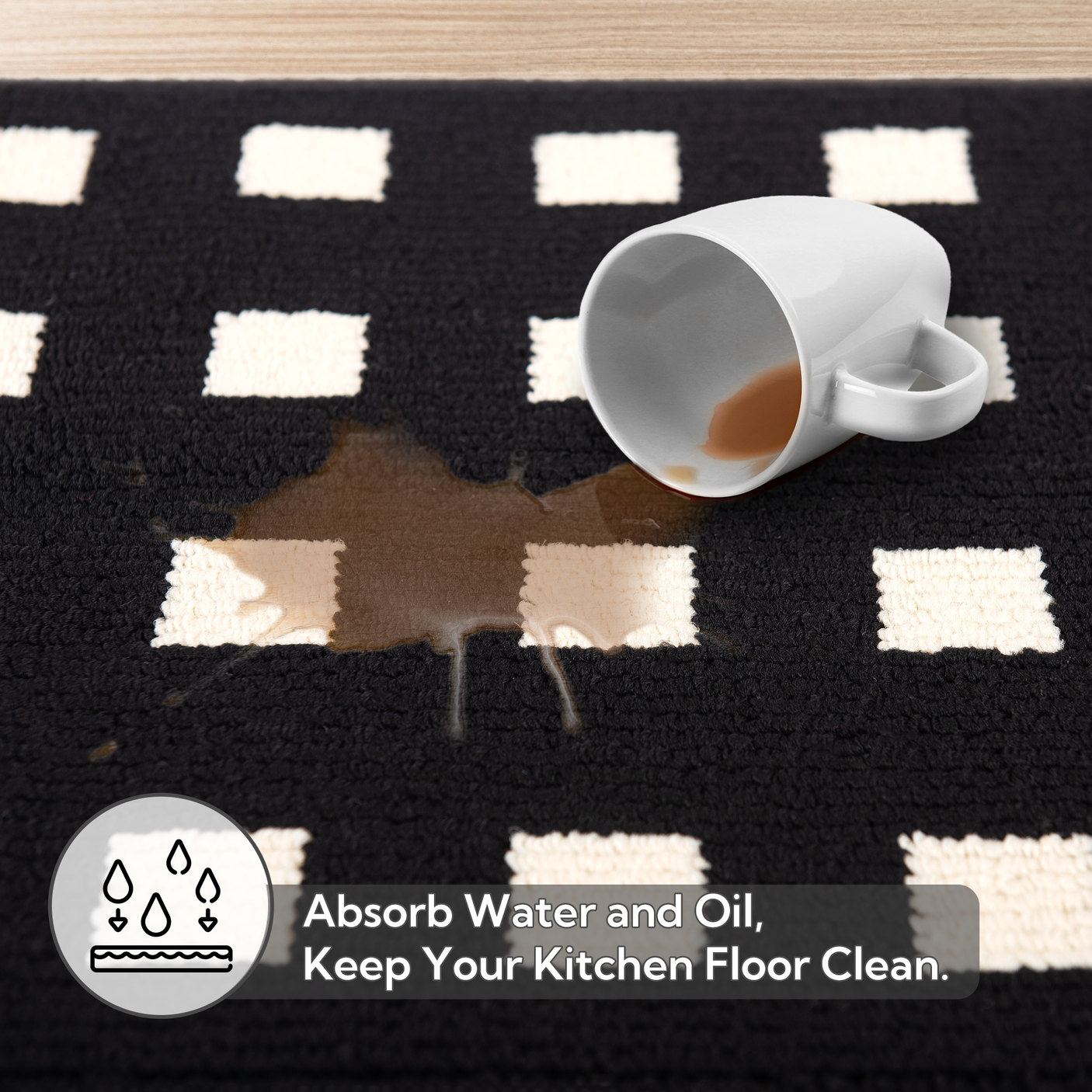 Non-slip Kitchen Runner Rugs