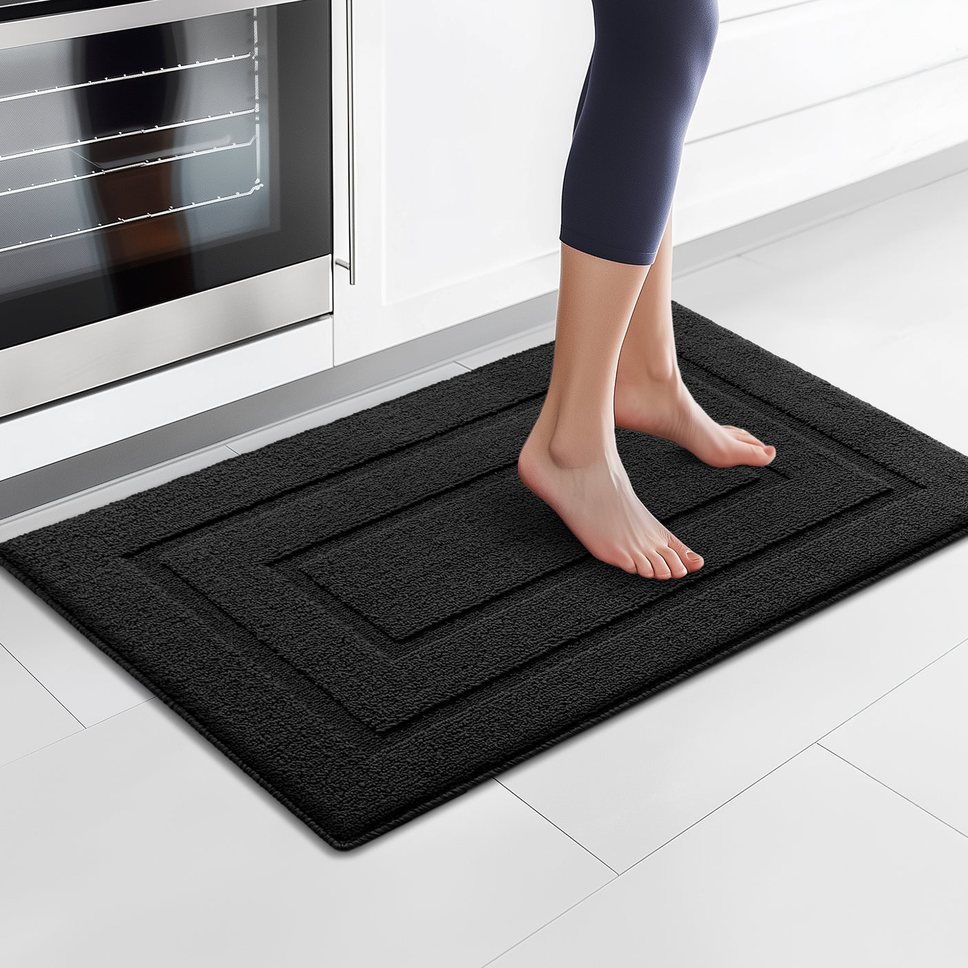Kitchen Mats for Floor, 2 Color for 2 Sizes, 20" x 32", 20" x 47"
