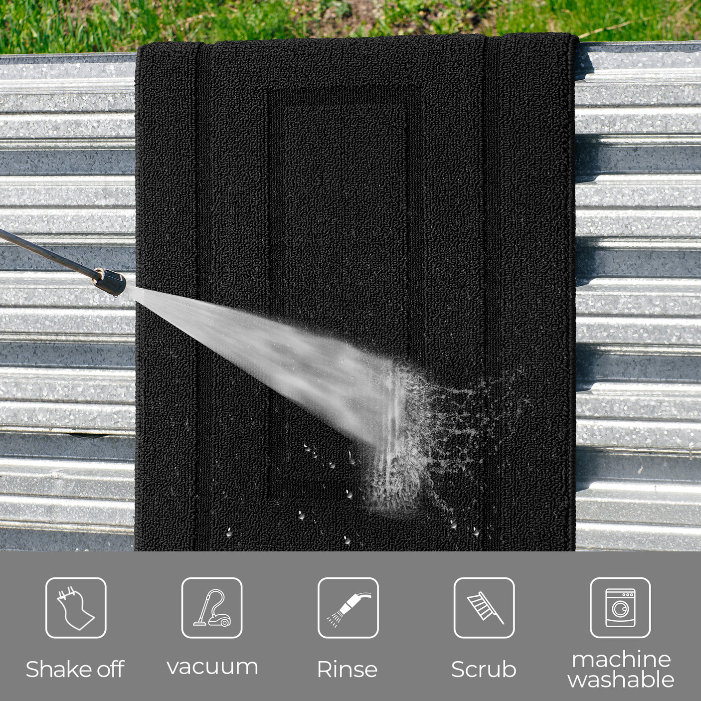 Kitchen Mats for Floor, 2 Color for 2 Sizes, 20" x 32", 20" x 47"