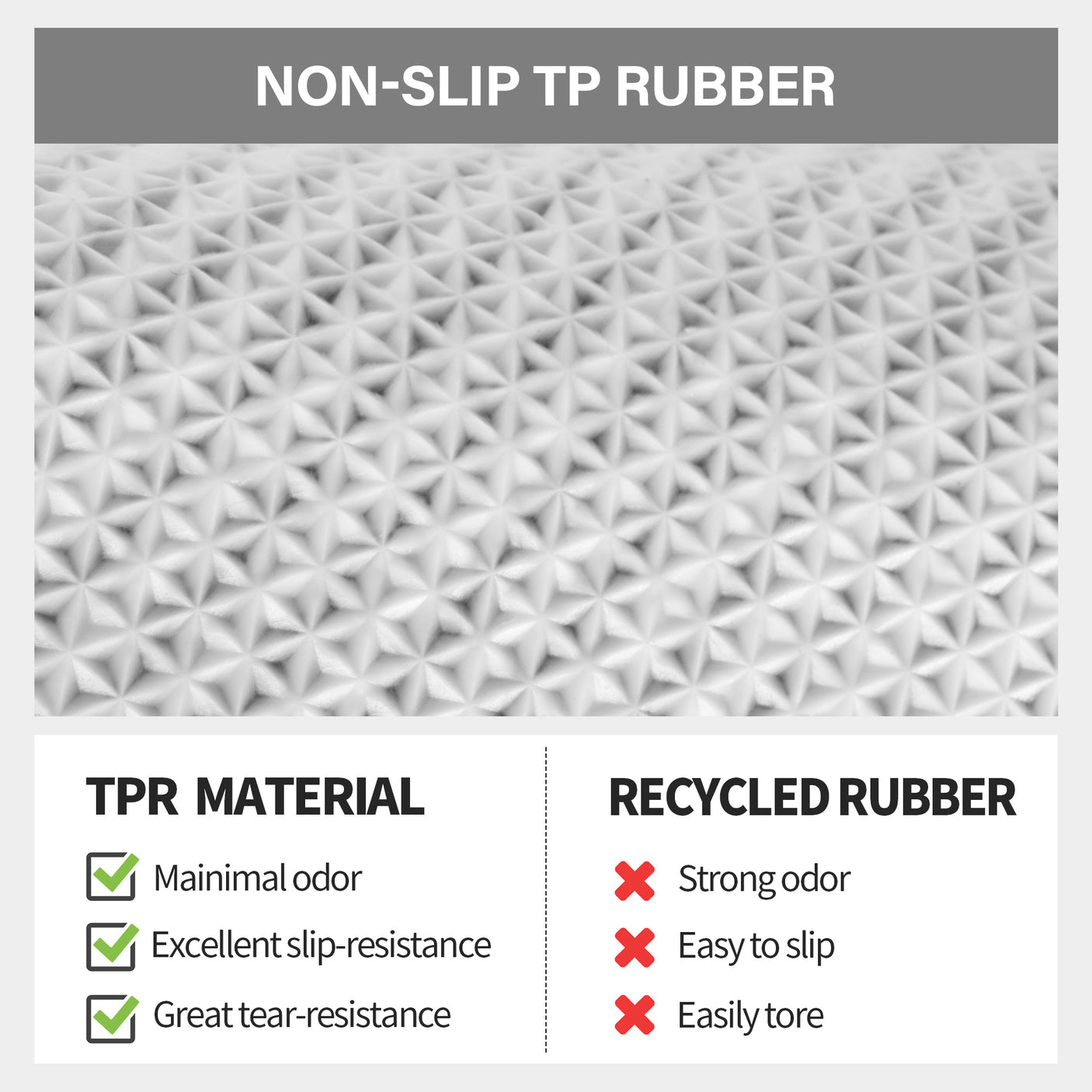 Kitchen Mats for Floor, 2 Color for 2 Sizes, 20" x 32", 20" x 47"