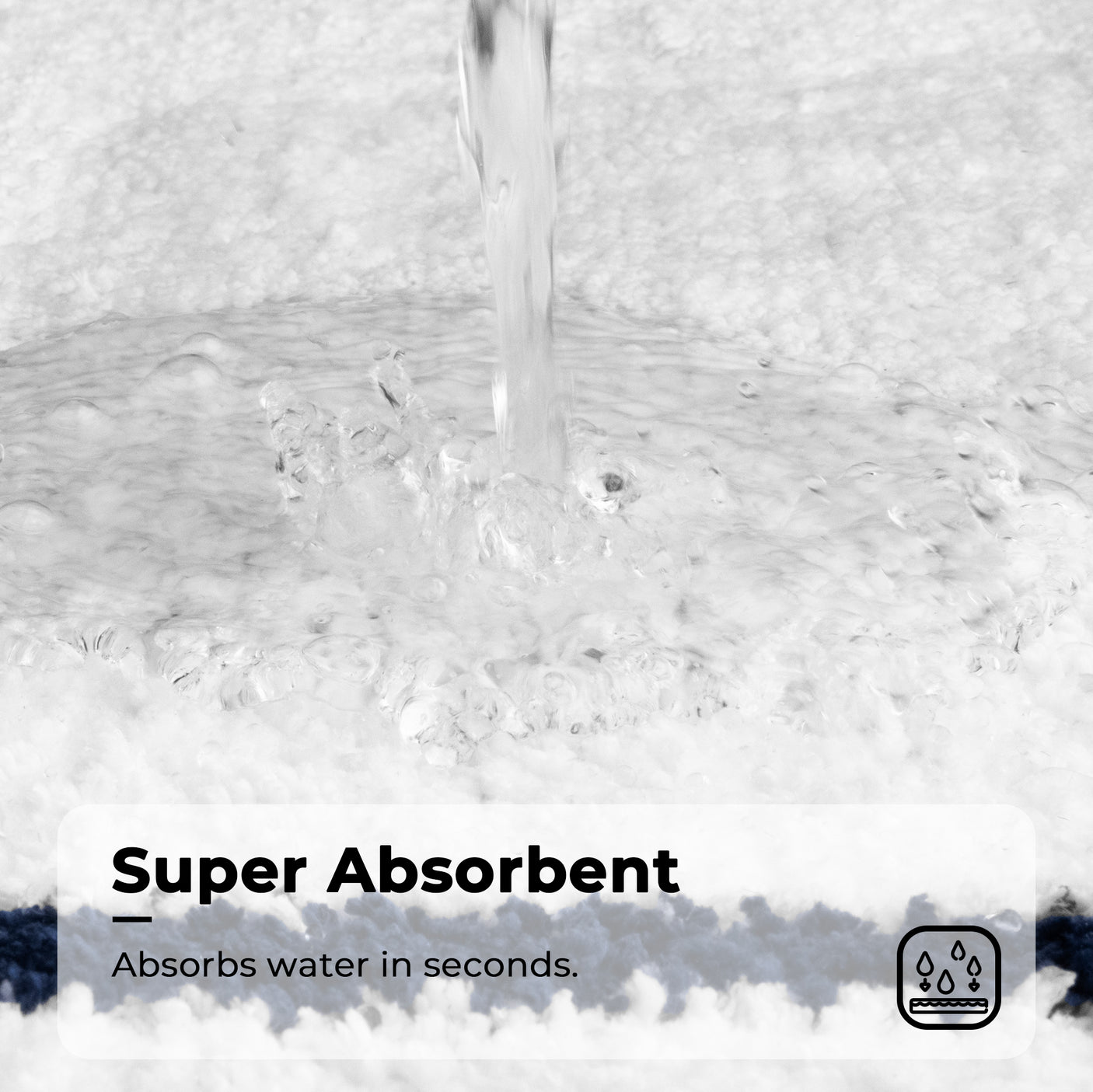 Blue Series - Microfiber Bath Mats